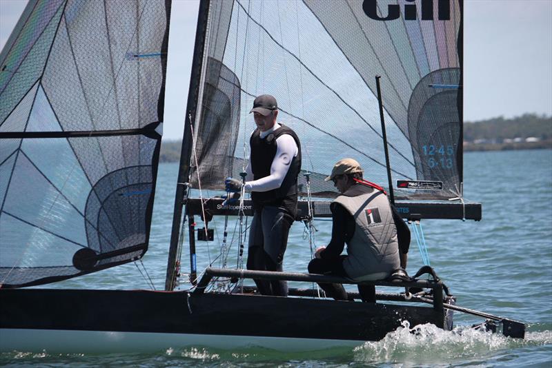 International 14 2018 Australian Championships - Day 4 photo copyright John Graham taken at Darling Point Sailing Squadron and featuring the International 14 class