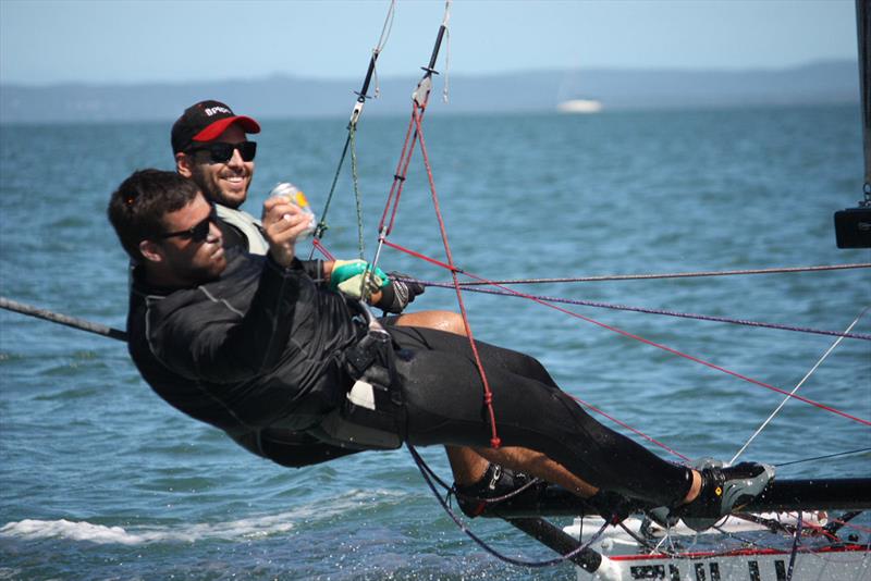 International 14 2018 Australian Championships - Day 4 photo copyright John Graham taken at Darling Point Sailing Squadron and featuring the International 14 class