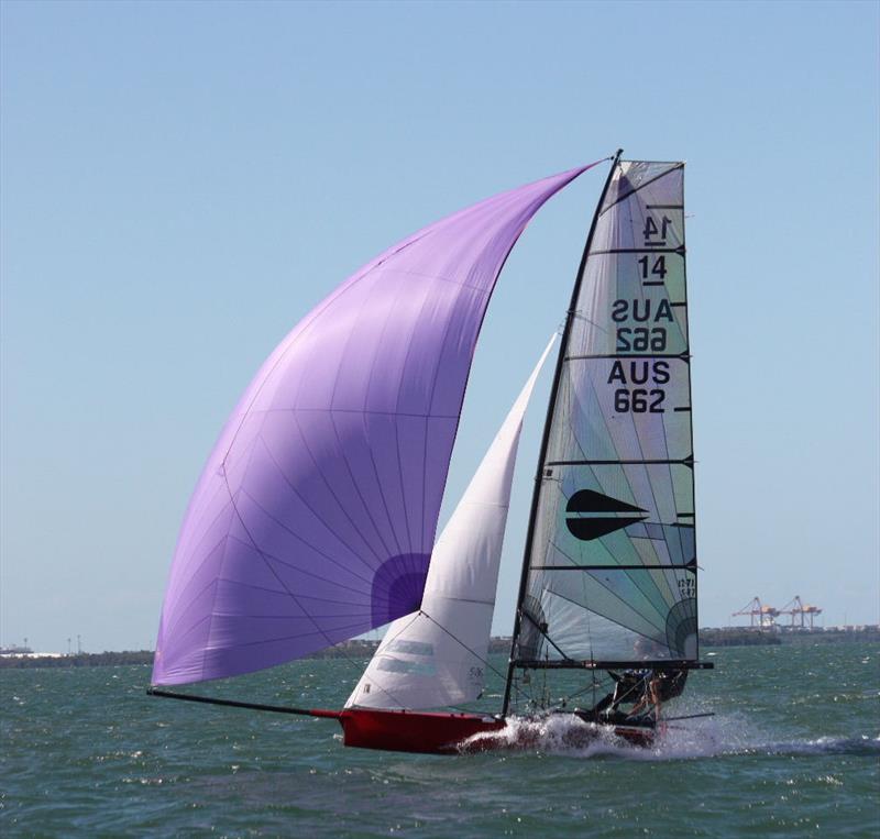 International 14 2018 Australian Championships - Day 4 photo copyright John Graham taken at Darling Point Sailing Squadron and featuring the International 14 class