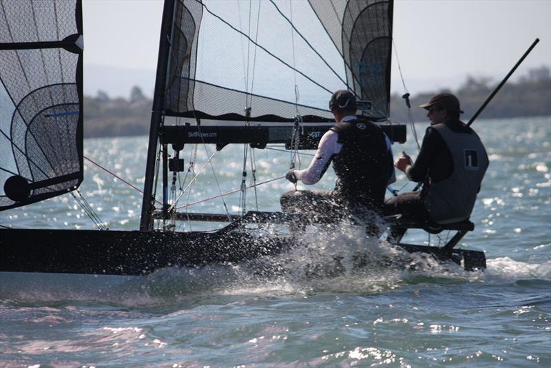 International 14 2018 Australian Championships - Day 4 photo copyright John Graham taken at Darling Point Sailing Squadron and featuring the International 14 class