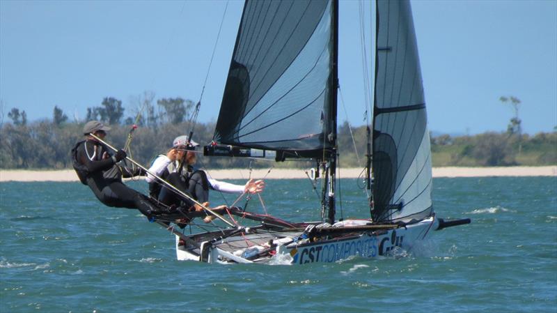 International 14 2018 Australian Championships - Day 4 photo copyright John Graham taken at Darling Point Sailing Squadron and featuring the International 14 class