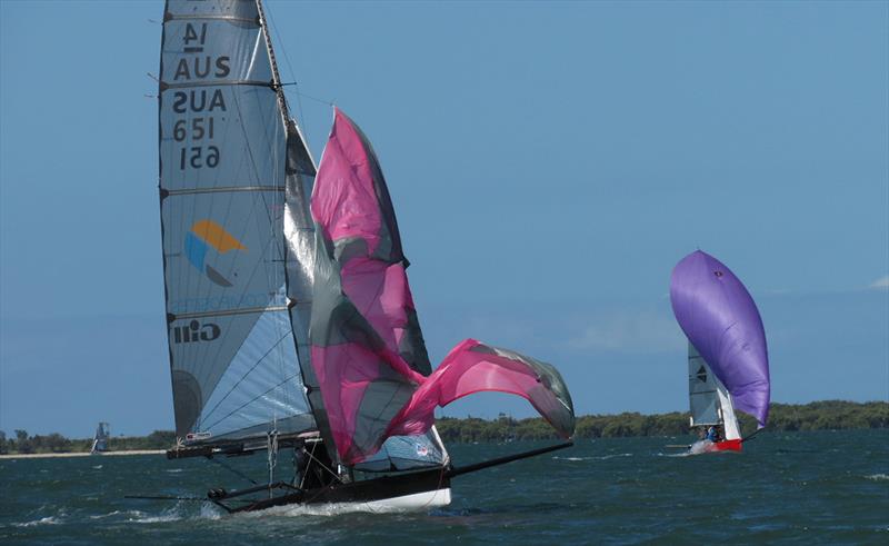 International 14 2018 Australian Championships - Day 3 photo copyright John Graham taken at Darling Point Sailing Squadron and featuring the International 14 class