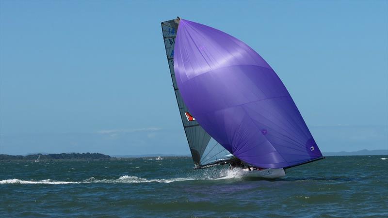 Roger Ramjet - International 14 2018 Australian Championships - Day 3 photo copyright John Graham taken at Darling Point Sailing Squadron and featuring the International 14 class