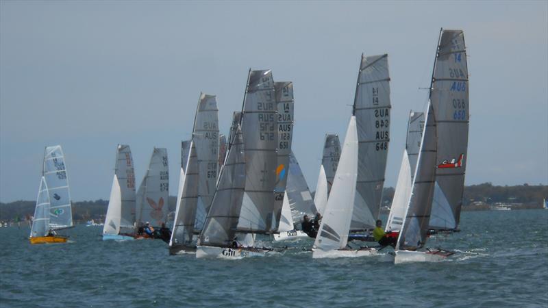 International 14 Australian Championships - Day 5, Race 8 - photo © John Graham