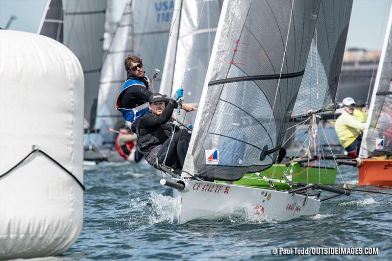 2019 Helly Hansen NOOD Regatta San Diego photo copyright Paul Todd / Outside Images taken at San Diego Yacht Club and featuring the International 14 class