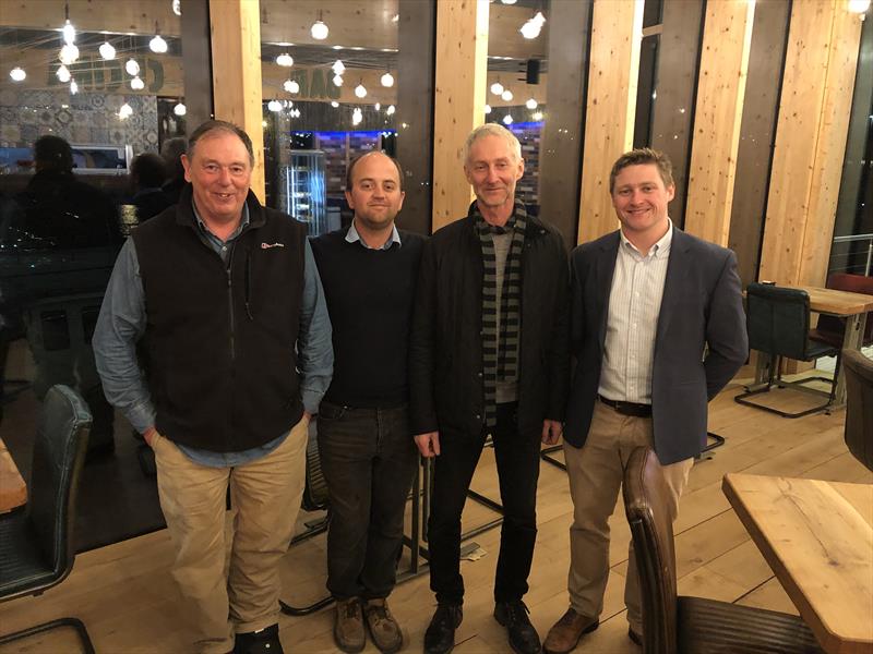 (l-r) Howard Stephenson (Sailing Sec TSC) Nathan Batchelor (Commodore TSC) Dave Gebhard (Rear Commodore TSC) Adam Ovington (Club Sec TSC) - photo © TSC