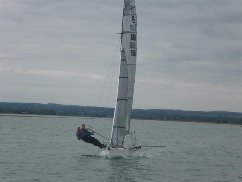 I14 Autumn Pint and Trophy at Itchenor - photo © Caroline Gosford