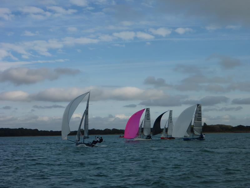 I14 Autumn Pint and Trophy at Itchenor - photo © Caroline Gosford