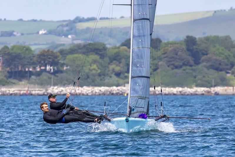 International 14s at the Weymouth Skiff Open 2022 - photo © Tim Olin / www.olinphoto.co.uk