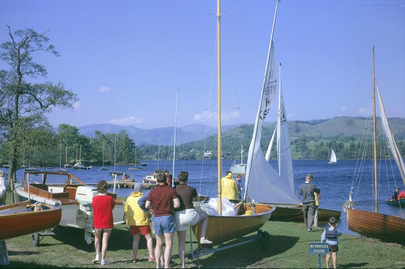 The Ullswater foreshore in 1963 photo copyright Robin Steavenson taken at Ullswater Yacht Club and featuring the International 14 class