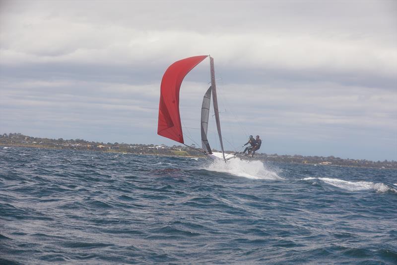 International 14 Australian Championships Heat 3 & 4 photo copyright Sonny Witton taken at  and featuring the International 14 class
