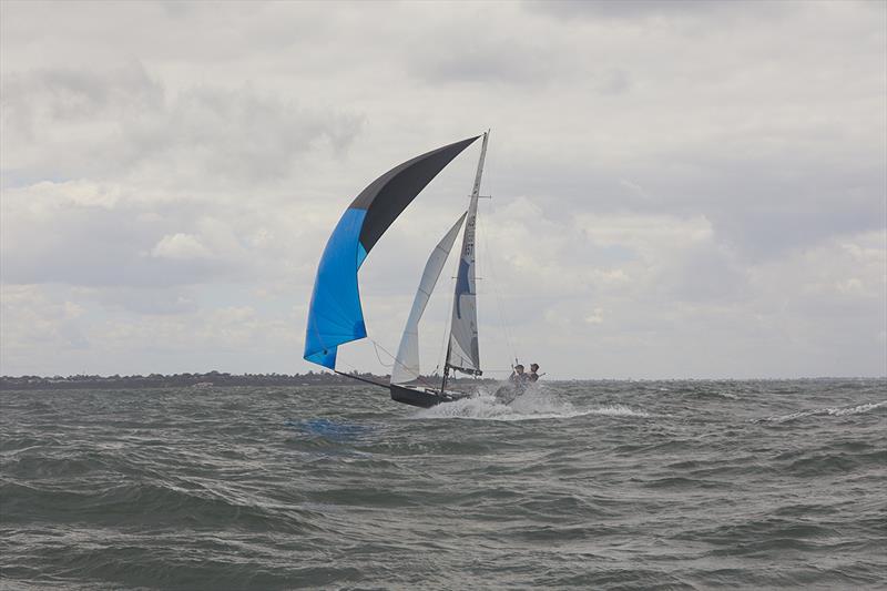 International 14 Australian championships Heat 5 & 6 photo copyright Sonny Witton taken at Black Rock Yacht Club, Australia and featuring the International 14 class