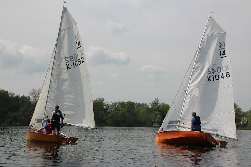 Classic International 14 open meeting at Rickmansworth - photo © Vinny Francis