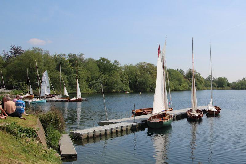 Classic International 14 open meeting at Rickmansworth photo copyright Vinny Francis taken at Rickmansworth Sailing Club and featuring the International 14 class