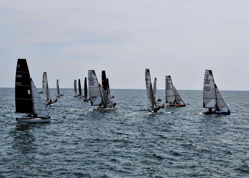 International 14 Prince of Wales Week at the WPNSA Day 1 photo copyright Caroline Gosford taken at Weymouth & Portland Sailing Academy and featuring the International 14 class