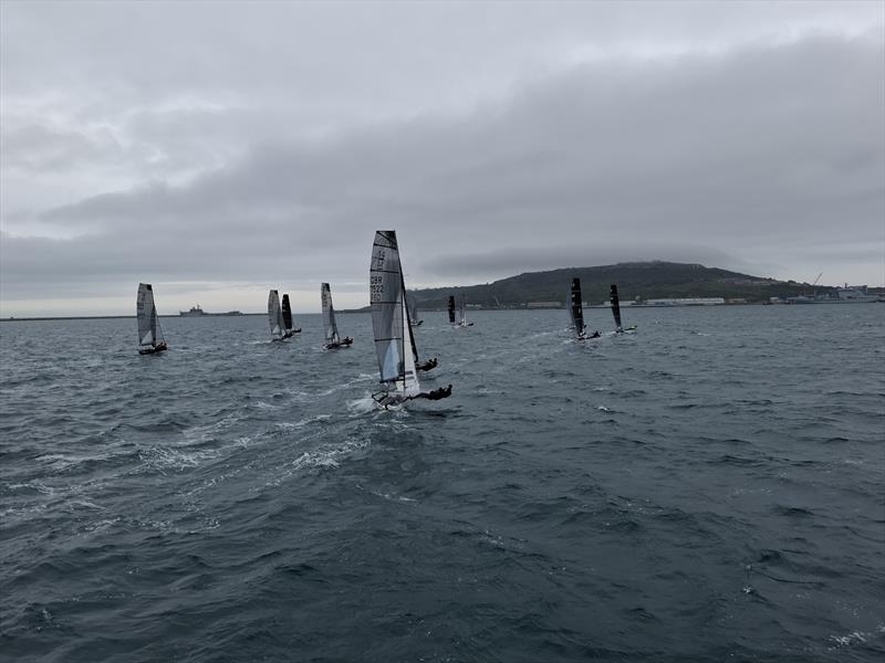 International 14 Prince of Wales Week at the WPNSA Day 2 photo copyright Caroline Gosford taken at Weymouth & Portland Sailing Academy and featuring the International 14 class