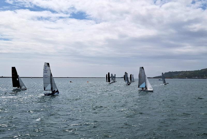 International 14 Prince of Wales Week at the WPNSA Day 4 photo copyright Caroline Gosford taken at Weymouth & Portland Sailing Academy and featuring the International 14 class
