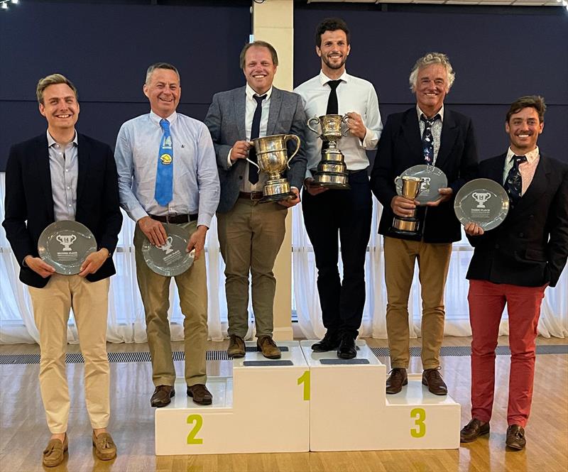 Prize-giving for International 14 Prince of Wales Week at the WPNSA - photo © Cam Tweedle