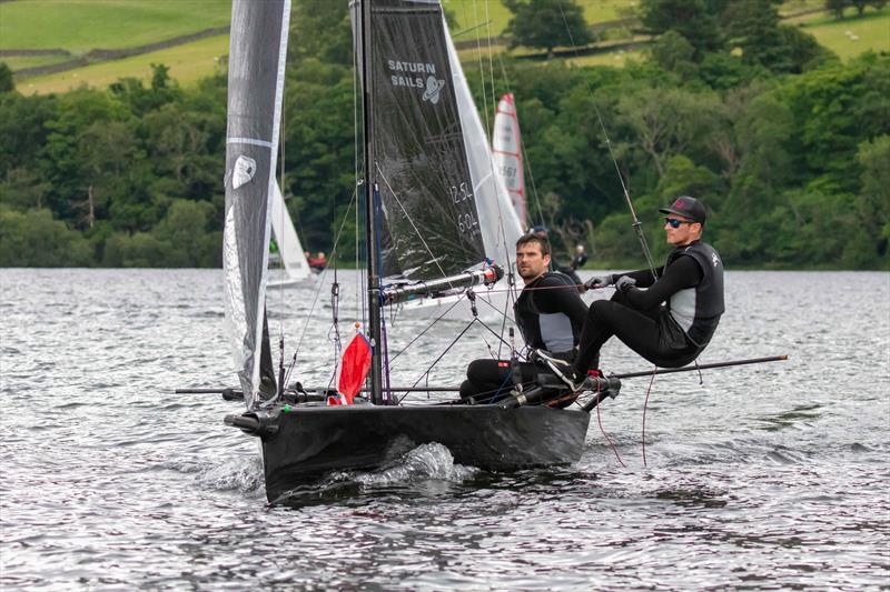 International 14s at the 63rd Lord Birkett Memorial Trophy - photo © Tim Olin / www.olinphoto.co.uk