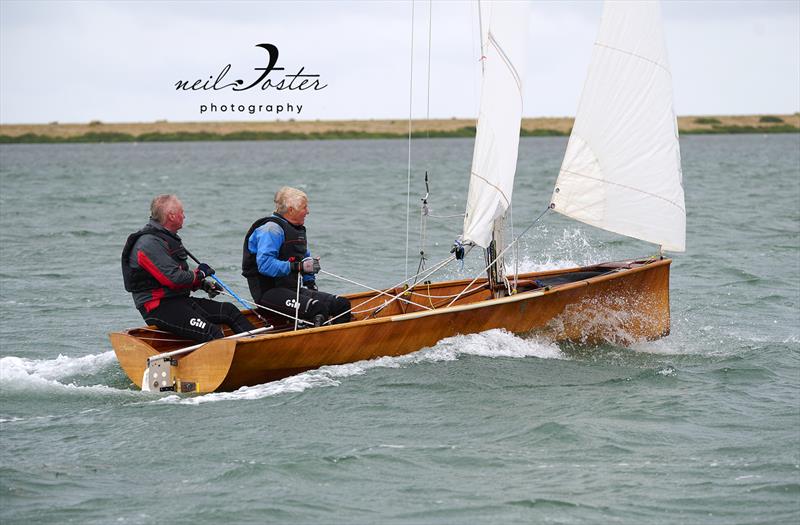 Classic and vintage International 14s at Blakeney  photo copyright Neil Foster Photography taken at Blakeney Sailing Club and featuring the International 14 class