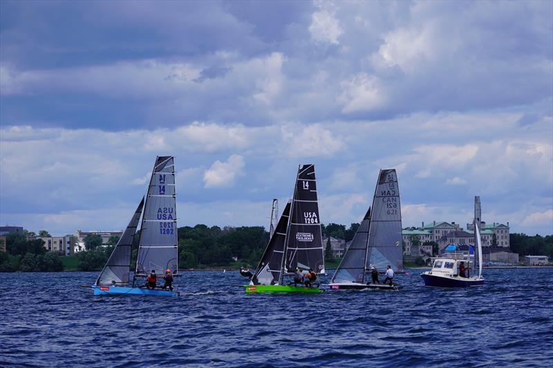 International 14 World Championship 2026 at Kingston, Canada photo copyright Dave Balfour taken at CORK and featuring the International 14 class