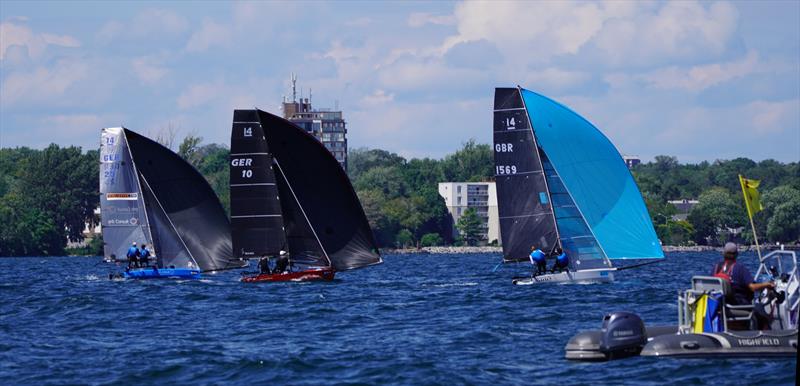 International 14 World Championship 2026 at Kingston, Canada photo copyright Dave Balfour taken at CORK and featuring the International 14 class