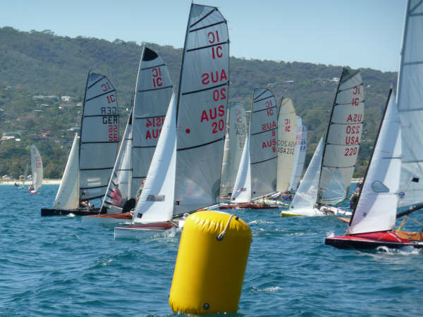 Shoreside and racing action from the International Canoe worlds photo copyright Alan Powell taken at  and featuring the International Canoe class