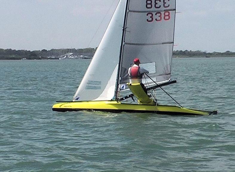 International Canoes at Mengeham Rythe photo copyright R Kent taken at Mengeham Rythe Sailing Club and featuring the International Canoe class