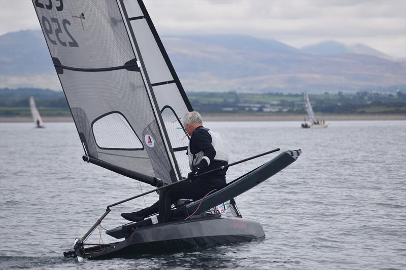 Is this the moment when the impetus shifted away from Chris Maas, World Champion in 2011, runner up in 2014. By the time he tacked over, Robin Wood was out of sight on day 3 of the International Canoe Worlds at Pwllheli - photo © David Henshall
