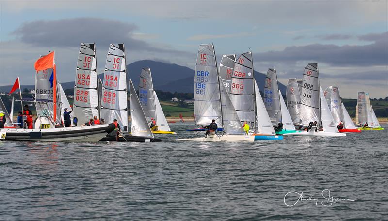 International Canoe Worlds at Pwllheli day 3 photo copyright Andy Green / www.greenseaphotography.co.uk taken at Plas Heli Welsh National Sailing Academy and featuring the International Canoe class