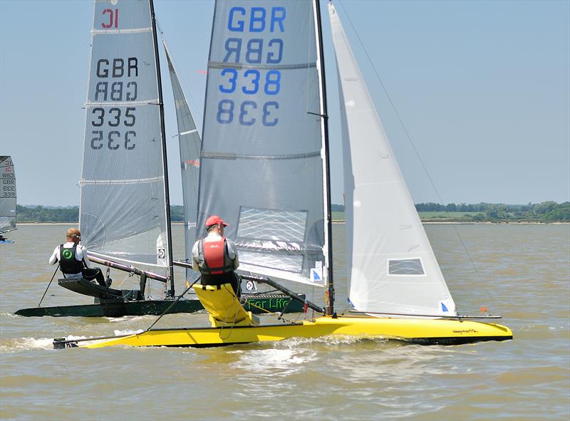 International Canoe UK Nationals at Stone photo copyright Nick Champion / www.championmarinephotography.co.uk taken at Stone Sailing Club and featuring the International Canoe class