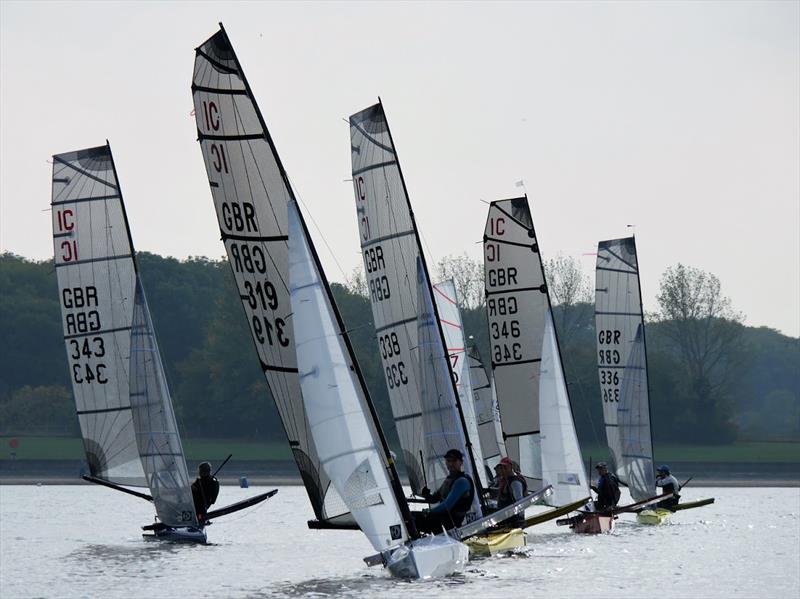 International Canoes at Oxford photo copyright Rob Bell taken at Oxford Sailing Club and featuring the International Canoe class