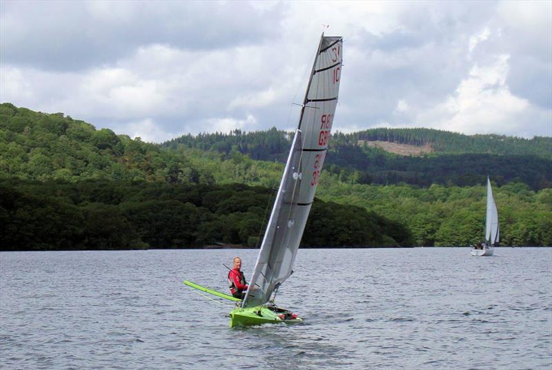 The Crunchy Frog during the Windermere Waterhead Race photo copyright SWSC taken at South Windermere Sailing Club and featuring the International Canoe class