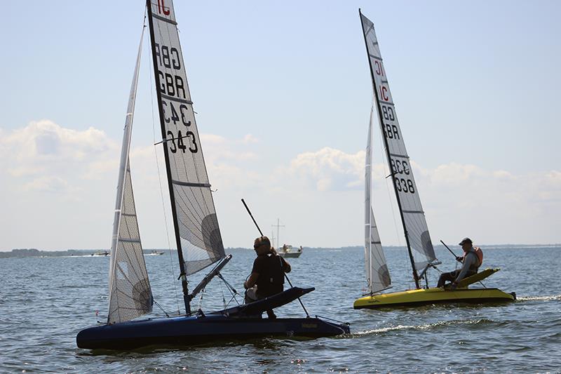 International Canoe Europa Cup at Club de Voile Hourtin Medoc, Lac d'Hourtin, France photo copyright Arnaud Fillette taken at  and featuring the International Canoe class