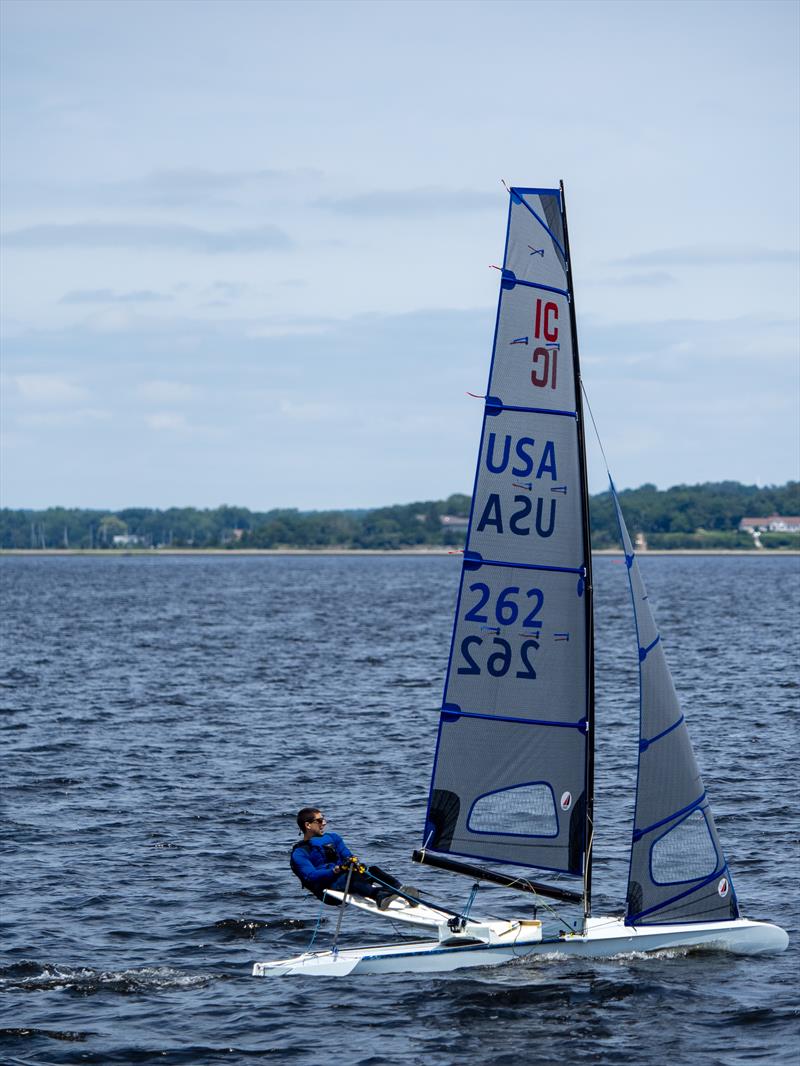 International Canoe US East Coast Championship at Mount Hope Bay photo copyright Sam Moore taken at  and featuring the International Canoe class