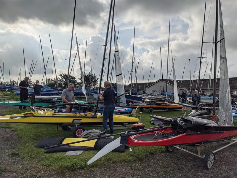 International Canoes at the Tata Steel Sailing Club Regatta - photo © Chris Hampe