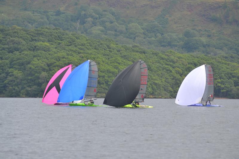 International Canoe Europa Cup day 2 photo copyright David Protheroe taken at Loch Lomond Sailing Club and featuring the International Canoe class