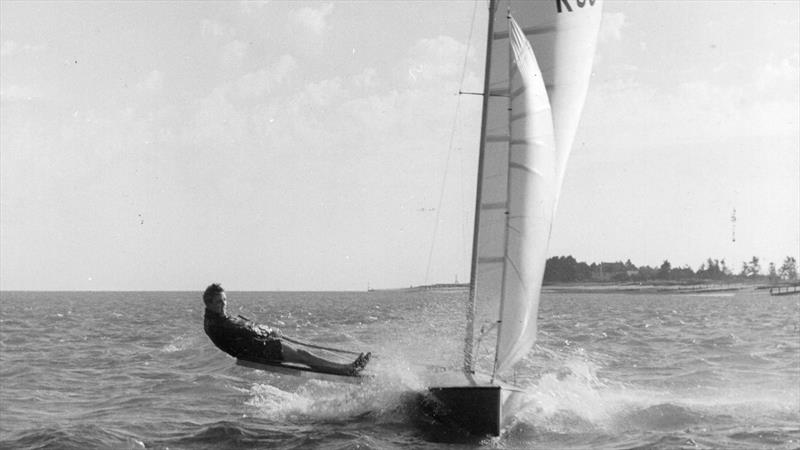 For many years, Proctor’s heartland lay in the restricted development classes, where he enjoyed success in all of the classes, from the National 12 through to the International Canoe - photo © Proctor Family