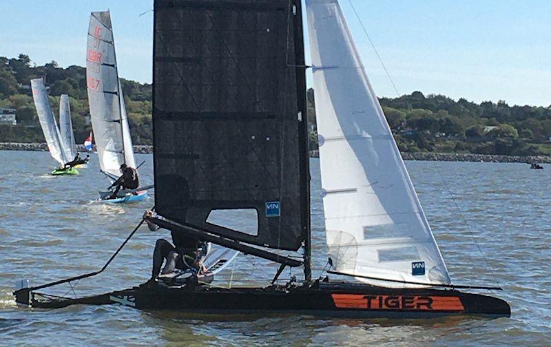 Glen Truswell in Sleeping Tiger - West Kirby 'Fun Sailing Week' replaces the International Canoe UK Nationals - photo © Tony Marston