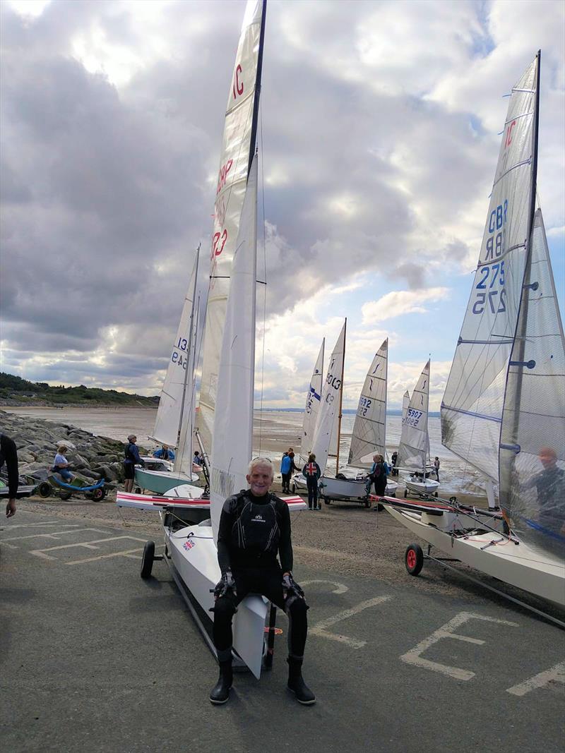 Boatpark scenes from the International Canoe 'not the Worlds' event at West Kirby photo copyright Gareth Caldwell taken at West Kirby Sailing Club and featuring the International Canoe class