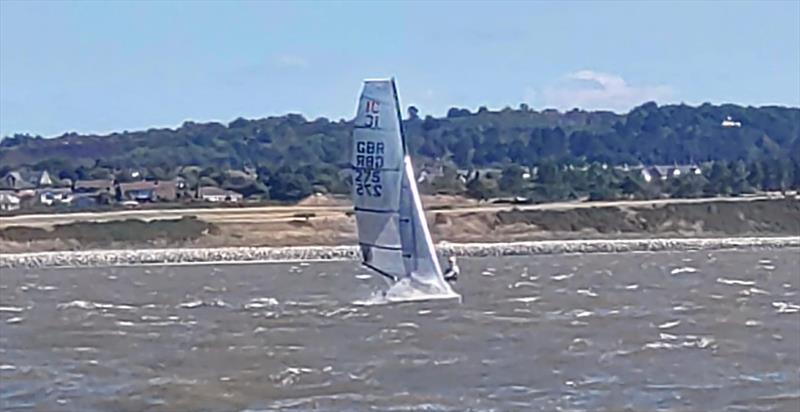 Day 6 of the International Canoe 'Not the Worlds' event at West Kirby photo copyright Mike De St Paer taken at West Kirby Sailing Club and featuring the International Canoe class