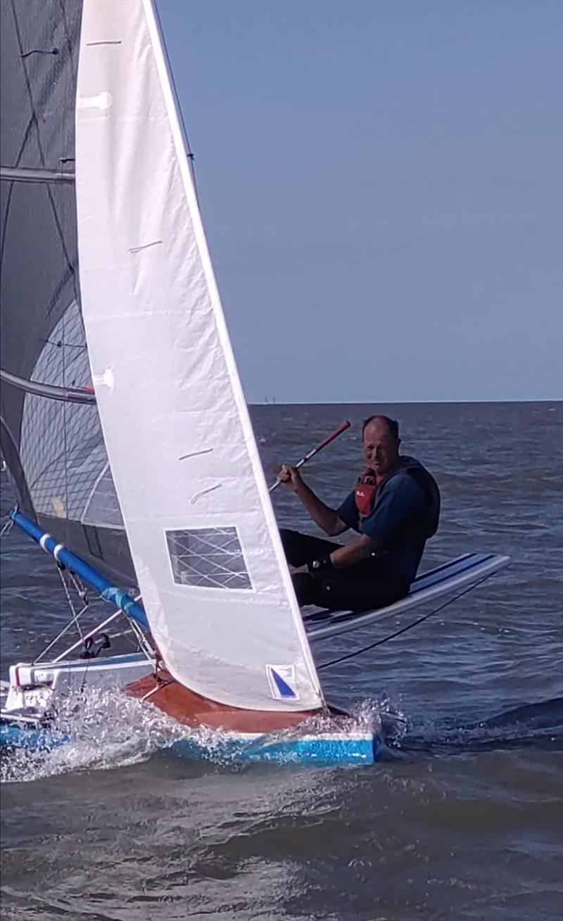 Day 6 of the International Canoe 'Not the Worlds' event at West Kirby photo copyright Mike De St Paer taken at West Kirby Sailing Club and featuring the International Canoe class