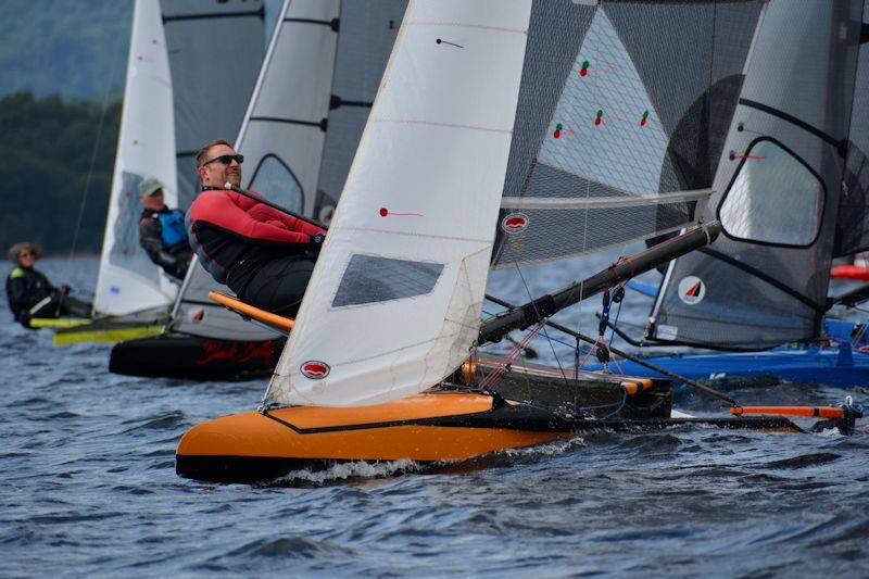 International Canoe Nationals at Loch Lomond day 4 photo copyright Katie Hughes taken at Loch Lomond Sailing Club and featuring the International Canoe class