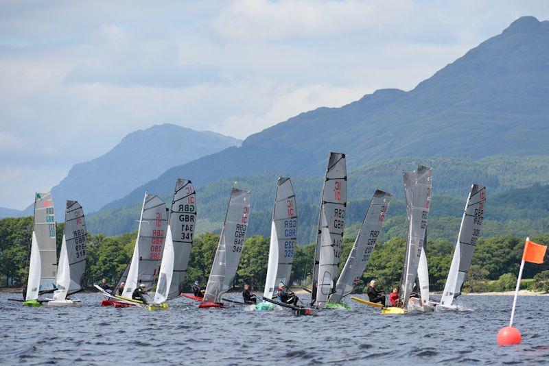 International Canoe Nationals at Loch Lomond day 4 photo copyright Katie Hughes taken at Loch Lomond Sailing Club and featuring the International Canoe class