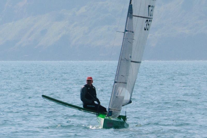 Alistair Warren - International Canoe Europa Cup and British National Championships at Brixham photo copyright Michaela Warren taken at Brixham Yacht Club and featuring the International Canoe class