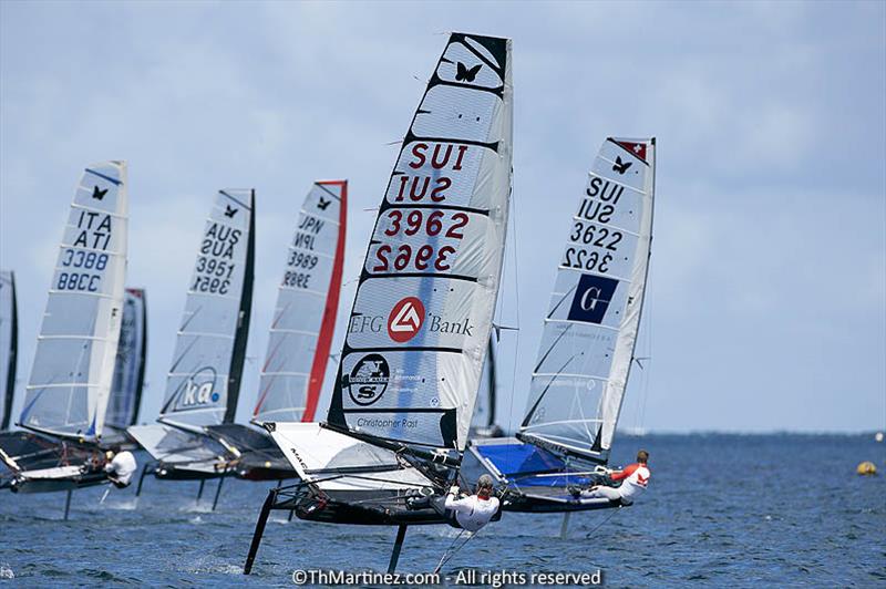 2013 McDougall + Maconaghy Moth Worlds day 3 - photo © ThMartinez / Sea&Co / Moth World Championship