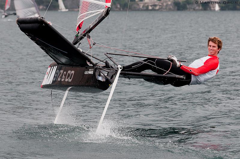 'the foiling week' will be held on Lake Garda from 4-12 July 2014 photo copyright Circolo Vela Torbole taken at Circolo Vela Torbole and featuring the International Moth class