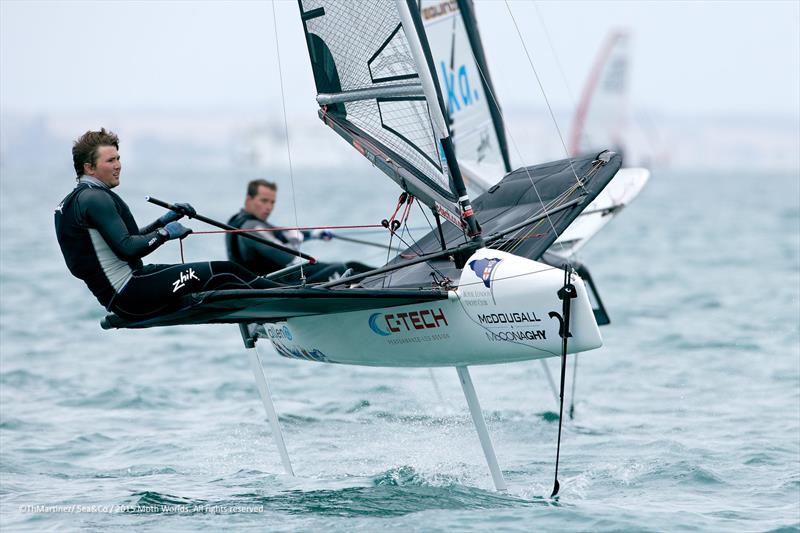 2015 International Moth Worlds practice race - photo © Th. Martinez / Sea&Co / 2015 Moth Worlds