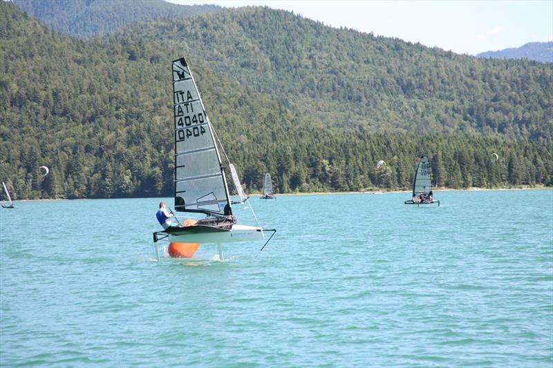 German Moth Open at Lake Walchensee photo copyright Carlo Mage taken at Segelclub Walchensee and featuring the International Moth class