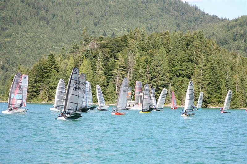 German Moth Open at Lake Walchensee photo copyright Carlo Mage taken at Segelclub Walchensee and featuring the International Moth class